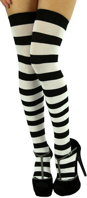 striped stockings|ToBeInStyle Women's Seamless Nylon Stocking With Vertical Stripe.